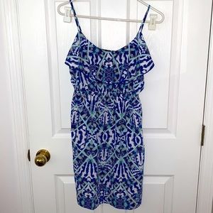 Soprano sundress spaghetti straps blue SZ M